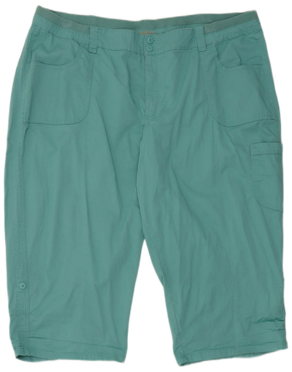 Pantaloncini cargo Lee Riders da donna US 26 5XL W46 cotone blu