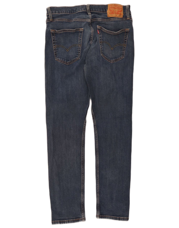 LEVI'S Jeans 512 slim affusolati da uomo W34 L30 cotone blu