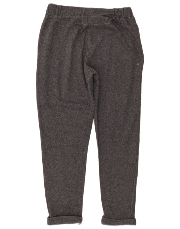 Pantaloni della tuta da donna Adidas UK 8/10 piccolo cotone grigio