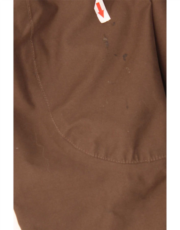 Giacca Parka con cappuccio da donna Jack Wolfskin UK 16 Large Marrone Poliestere