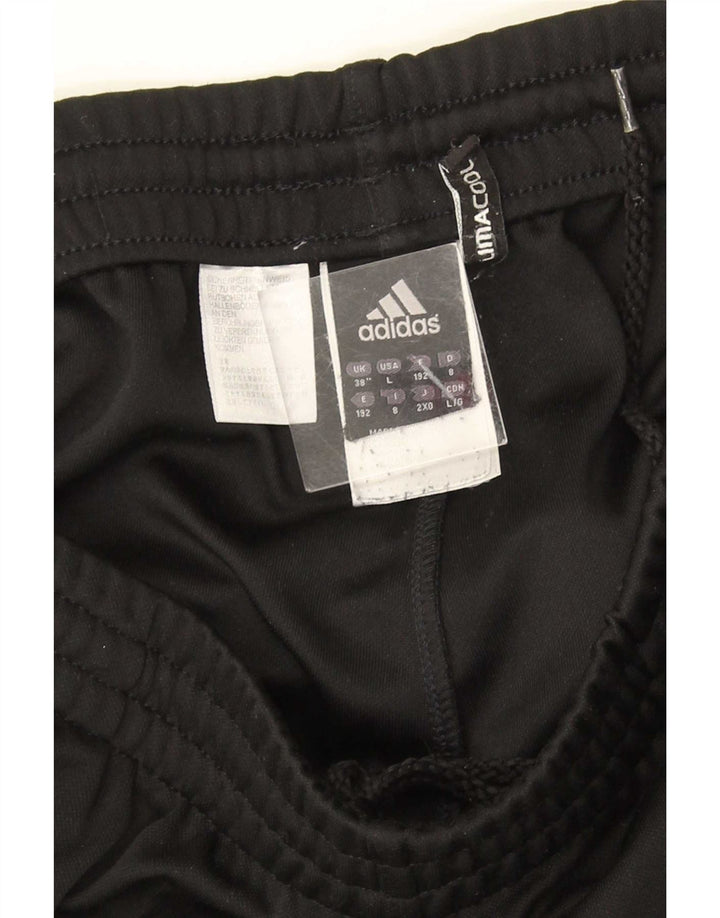 Pantaloni da tuta Adidas Climacool da uomo XL color block nero