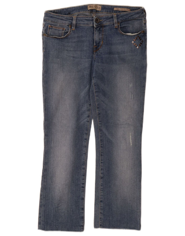 Jeans Guess Starlet Bootcut da donna W28 L25 cotone blu
