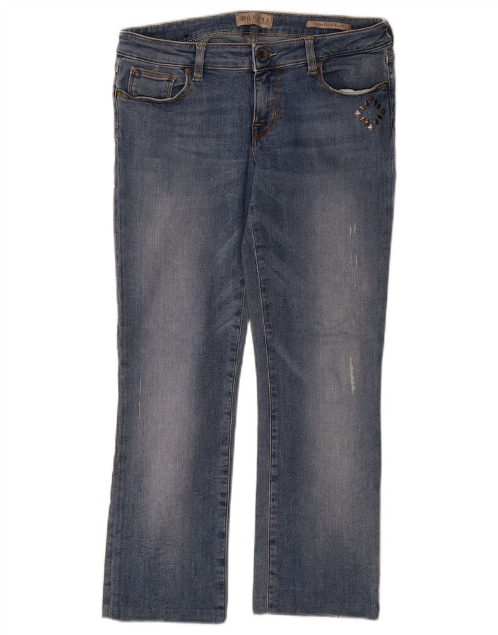 Jeans Guess Starlet Bootcut da donna W28 L25 cotone blu
