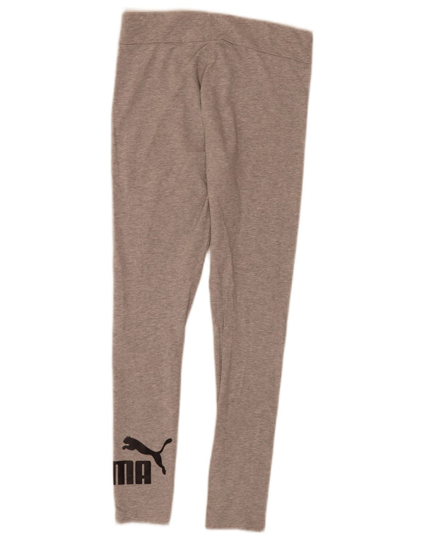 Leggings grafici Puma da donna UK 10 piccoli grigi