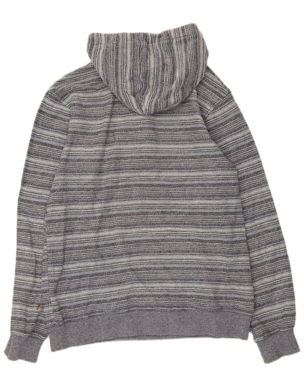 Maglione maglione da donna Rip Curl UK 14 Gessato grande grigio