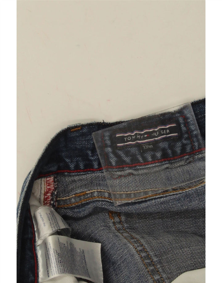 Jeans dritti da donna Tommy Hilfiger W32 L30 cotone blu