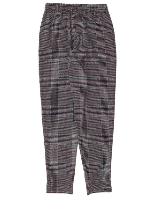 Pantaloni da tuta da donna MARKS & SPENCER UK 8 piccolo pied de poule grigio