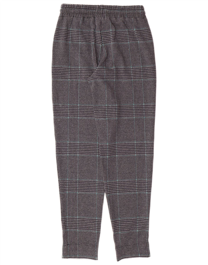 Pantaloni da tuta da donna MARKS & SPENCER UK 8 piccolo pied de poule grigio
