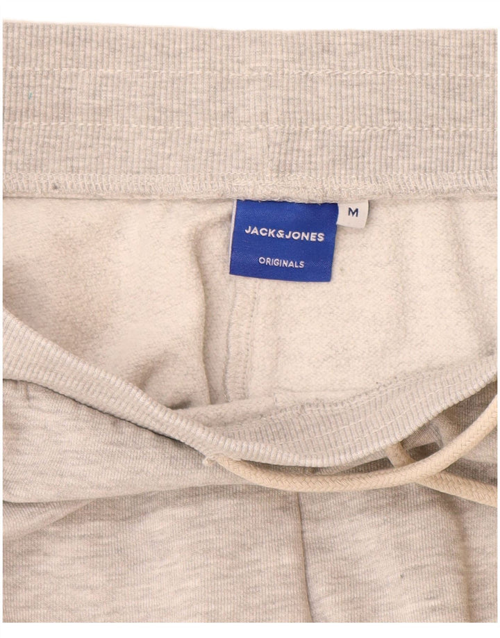 JACK & JONES Pantaloni da tuta da uomo Joggers Cotone mélange grigio medio