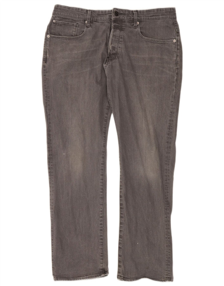 Jeans larghi da uomo G-STAR W34 L32 cotone grigio