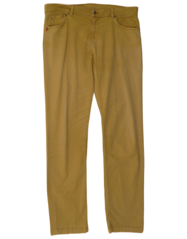 Kappa Mens Slim Jeans W38 L35 Green Cotton