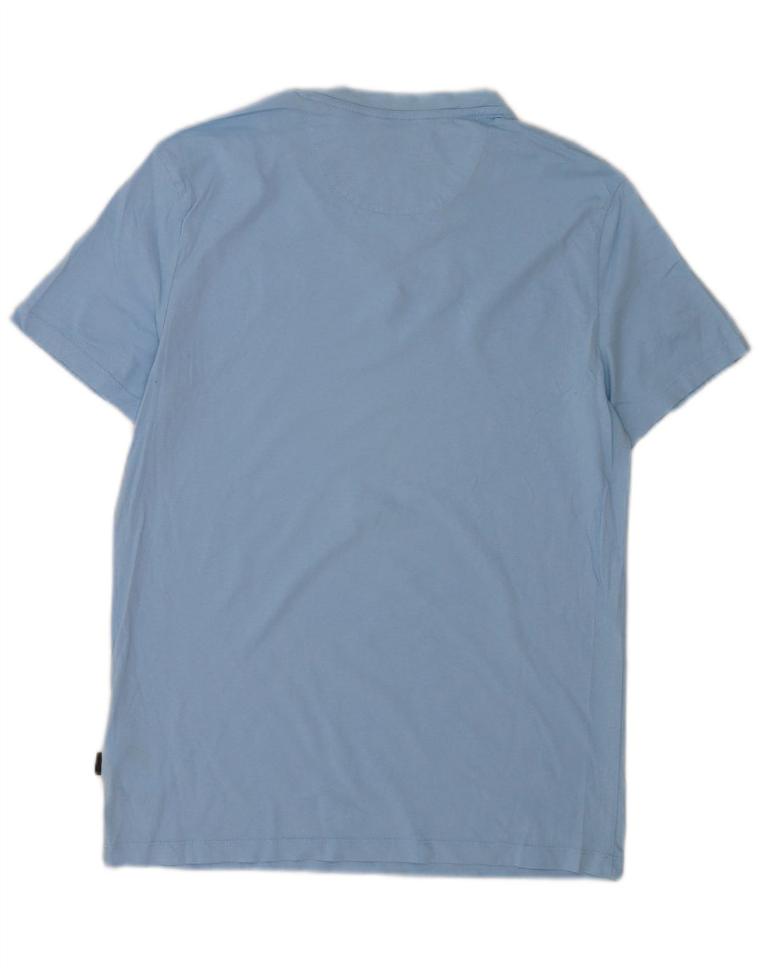 T-shirt slim fit da uomo Calvin Klein Top in cotone blu medio