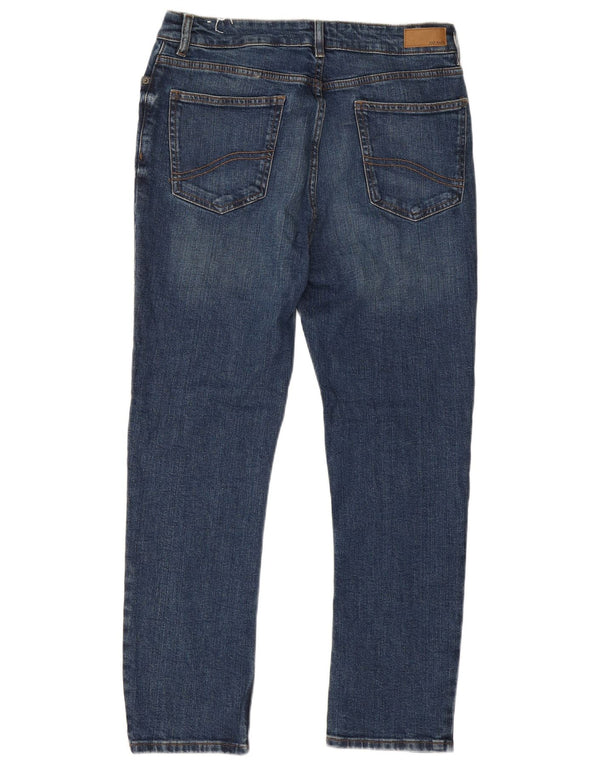 Jeans slim da donna Chesham Girlfriend Fat Face UK 12 medio W32 L26 blu