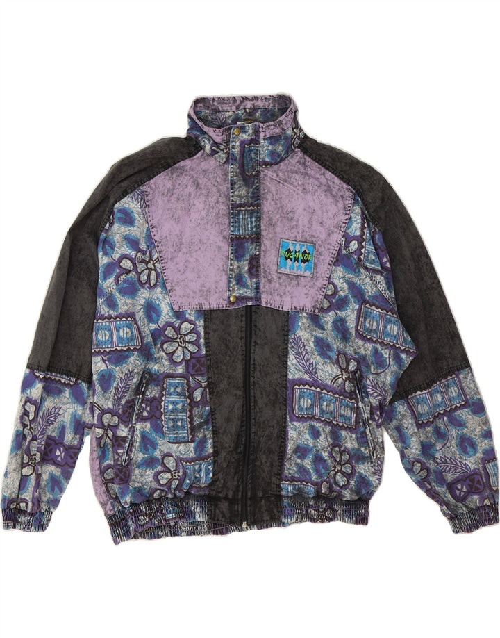 Giacca a vento da uomo RUCANOR UK 40/42 Medio multicolore floreale