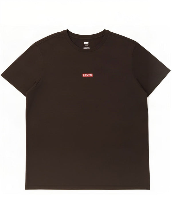 T-shirt Levi's da uomo dalla vestibilità rilassata Top XL in cotone nero