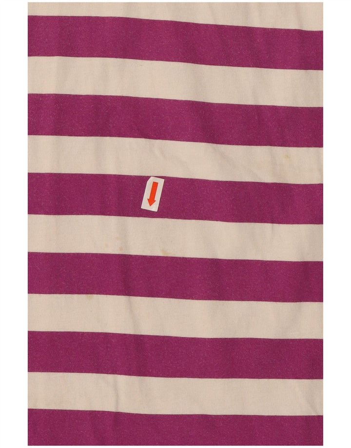 Polo Invicta da uomo piccola a righe viola