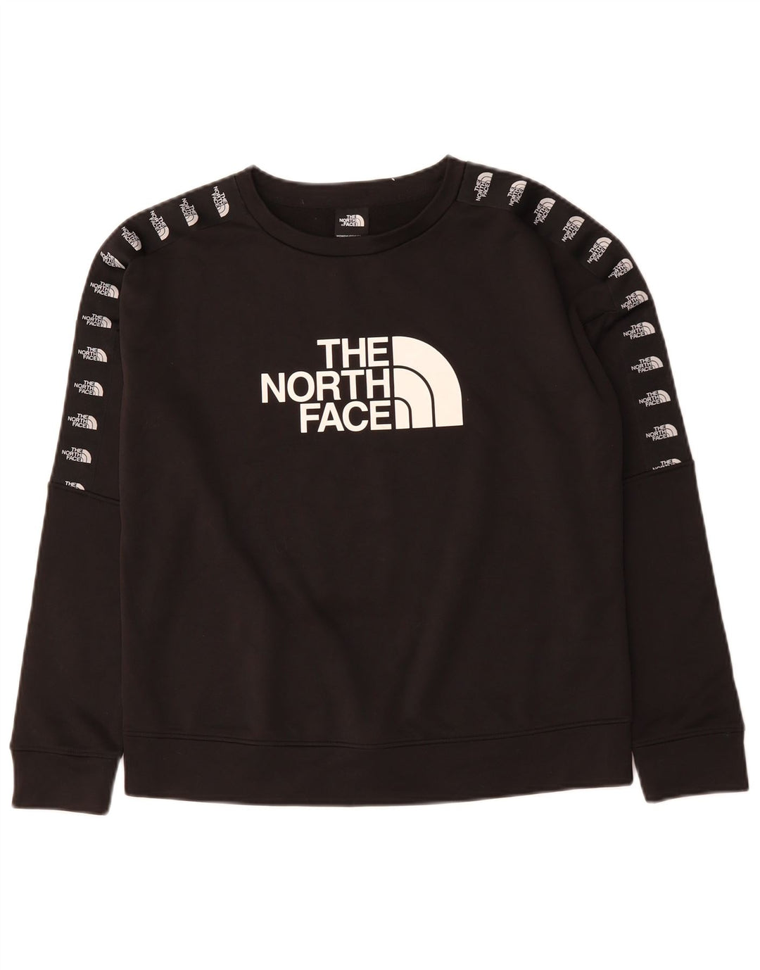Felpa grafica da donna The North Face Jumper UK 14 Medium Nero