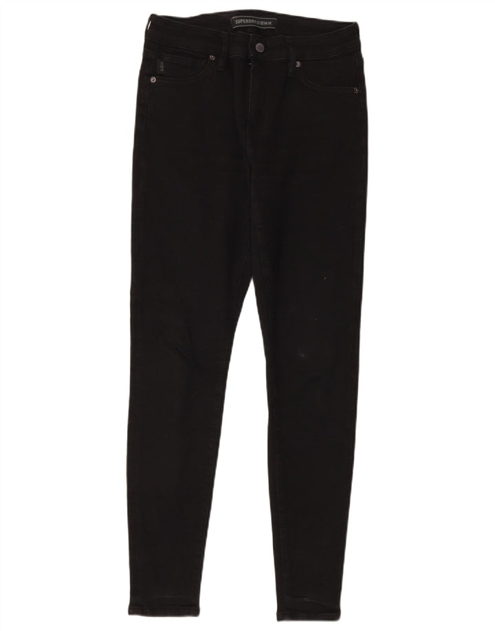 Jeans skinny regolari da donna Superdry W29 L30 cotone nero
