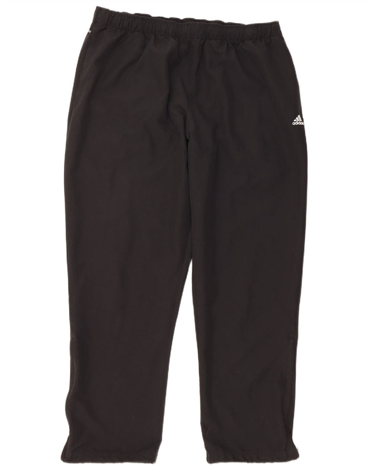 Pantaloni da tuta ADIDAS Climalite da uomo 2XL poliestere nero