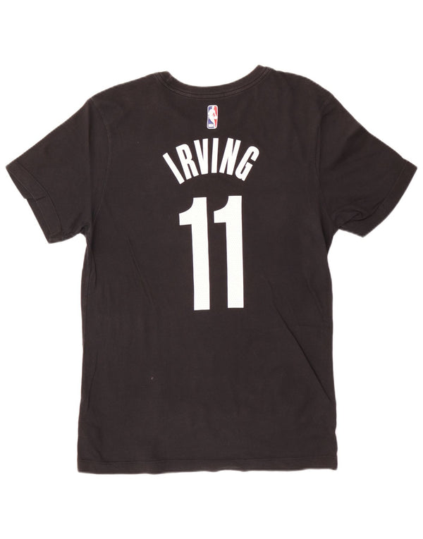 T-shirt grafica da uomo Nike Brooklyn Top piccola in cotone nero