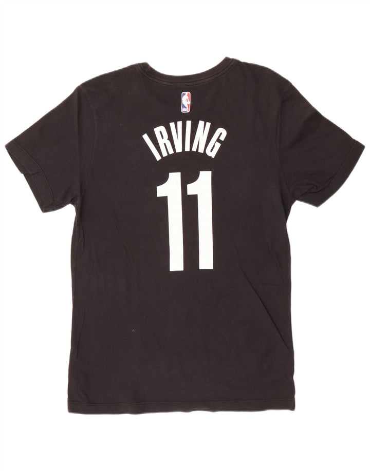 T-shirt grafica da uomo Nike Brooklyn Top piccola in cotone nero