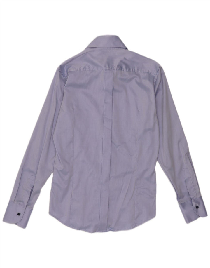 Camicia Uomo Naracamicie XS Blu Cotone Classica