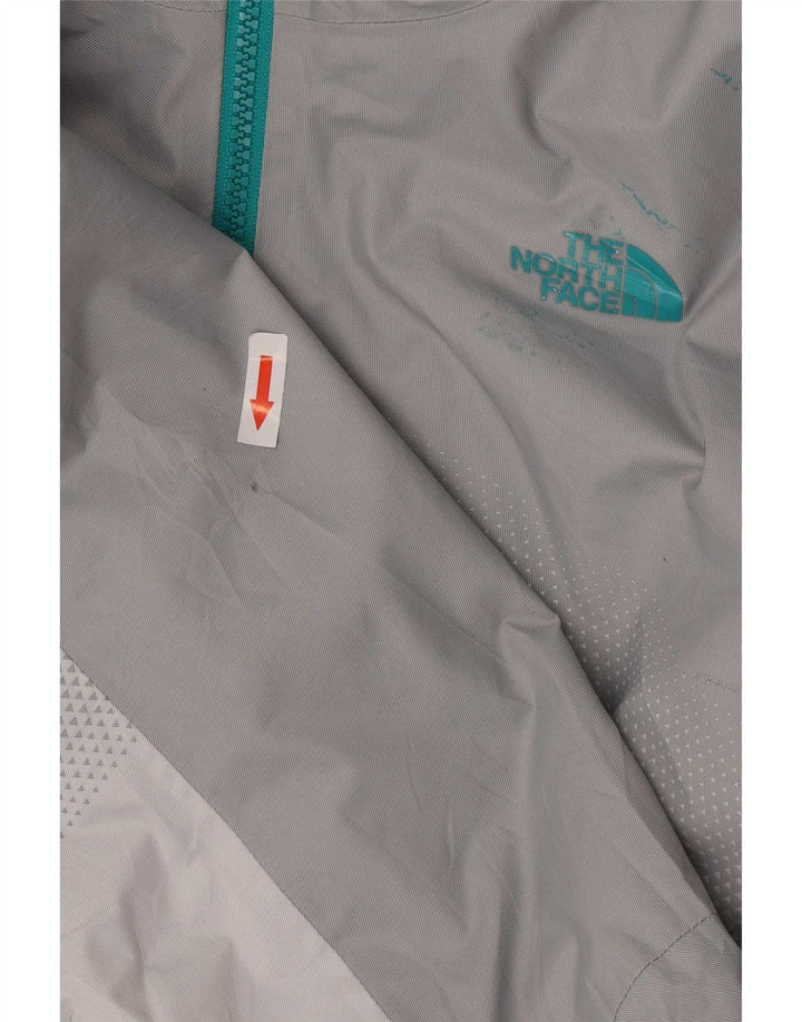 Giacca antipioggia con cappuccio da donna The North Face UK 14 Colorblock grigio medio