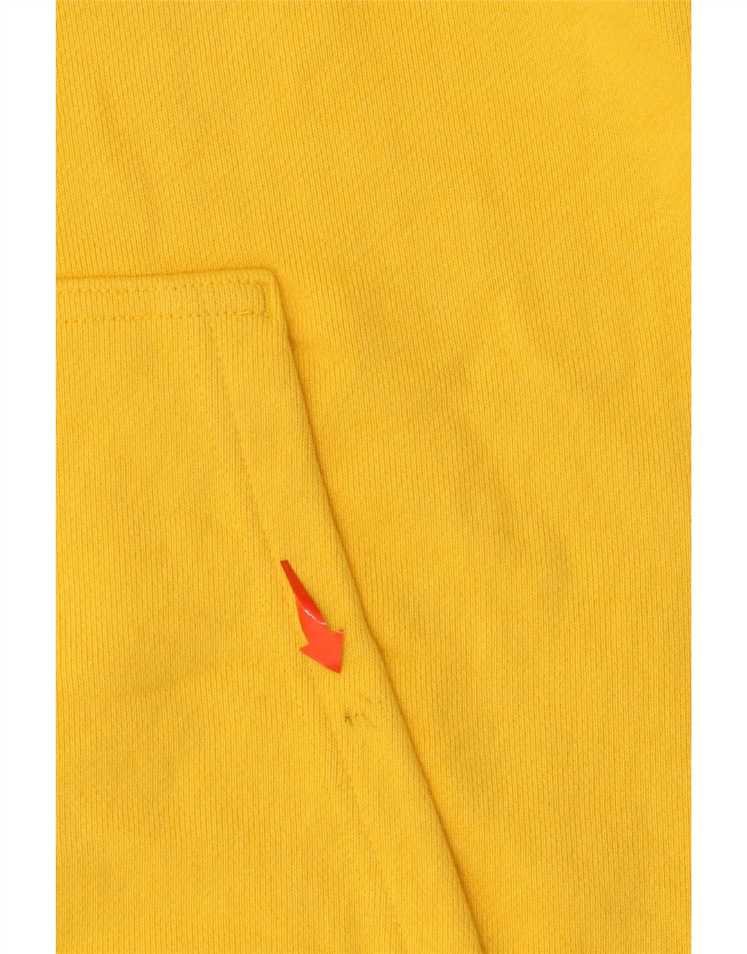 Felpa con cappuccio grafica ADIDAS Humanrace da uomo XL in cotone giallo