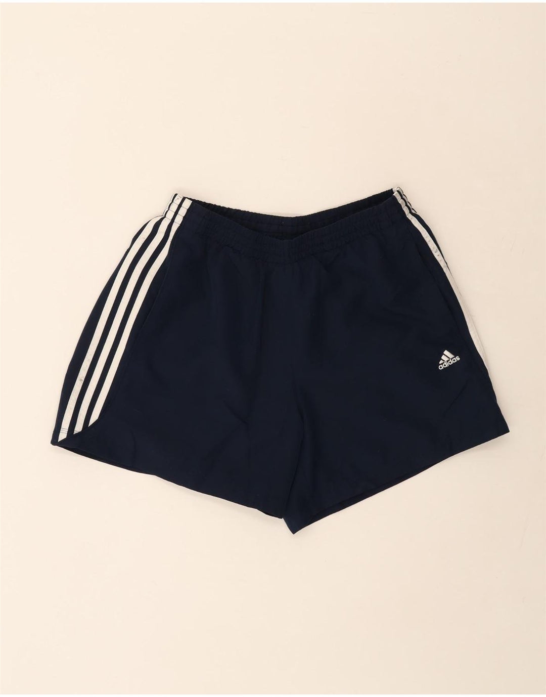 ADIDAS Mens Sport Shorts Large  Navy Blue Polyester
