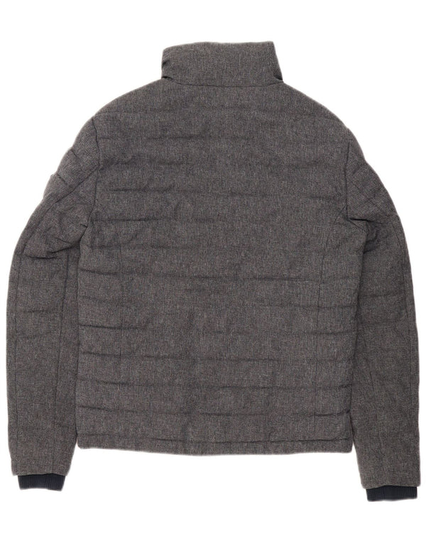 Giacca imbottita da uomo Superdry UK 36 Small Blu Navy Poliestere