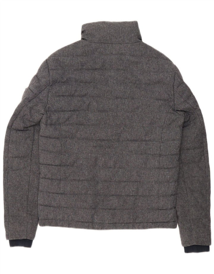 Giacca imbottita da uomo Superdry UK 36 Small Blu Navy Poliestere