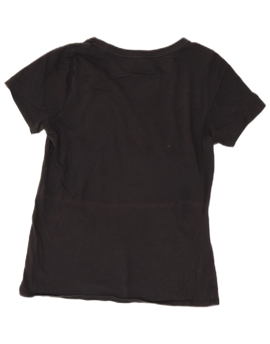 T-shirt grafica Nike da donna con taglio atletico, taglia UK 14, media, nera
