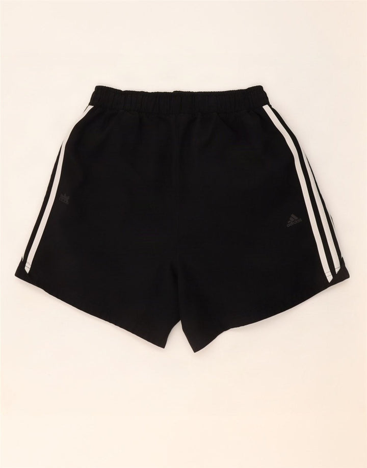 Pantaloncini sportivi Adidas Climalite da uomo piccoli in poliestere nero