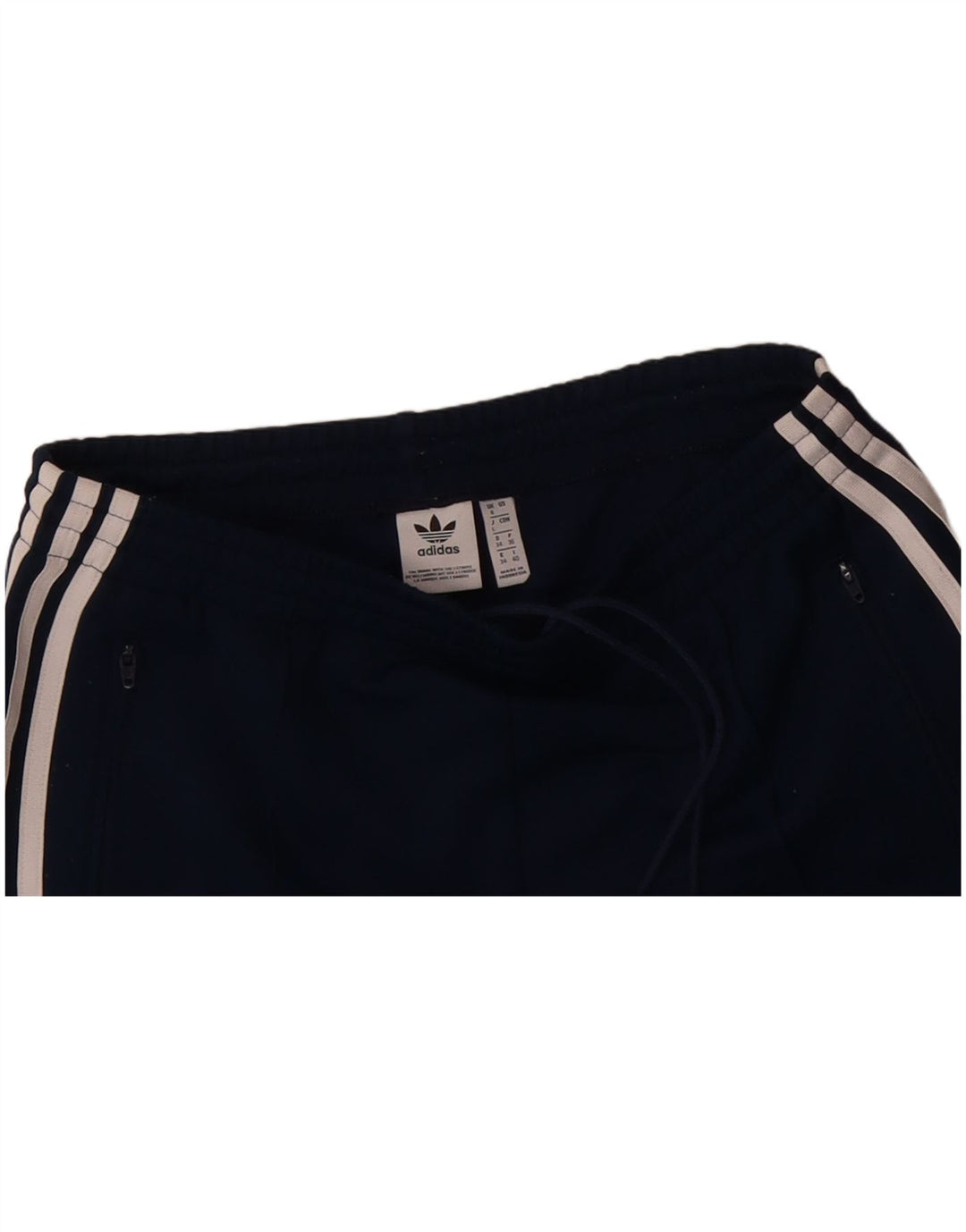 ADIDAS Womens Tracksuit Trousers UK 8 Small  Navy Blue Polyester
