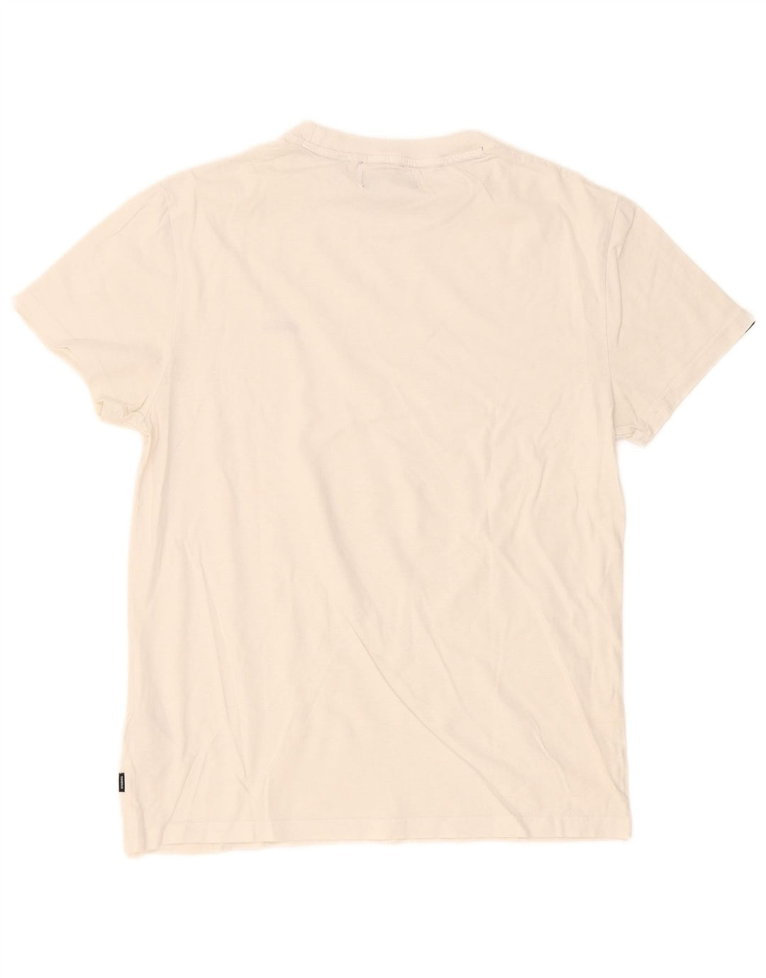 T-shirt da uomo Superdry Top grande in cotone bianco