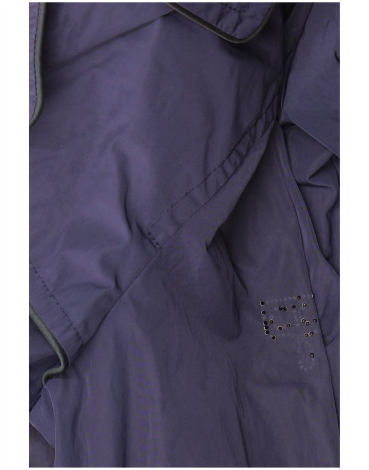 Trench da donna Calvin Klein Jeans UK 14 grande poliestere blu navy