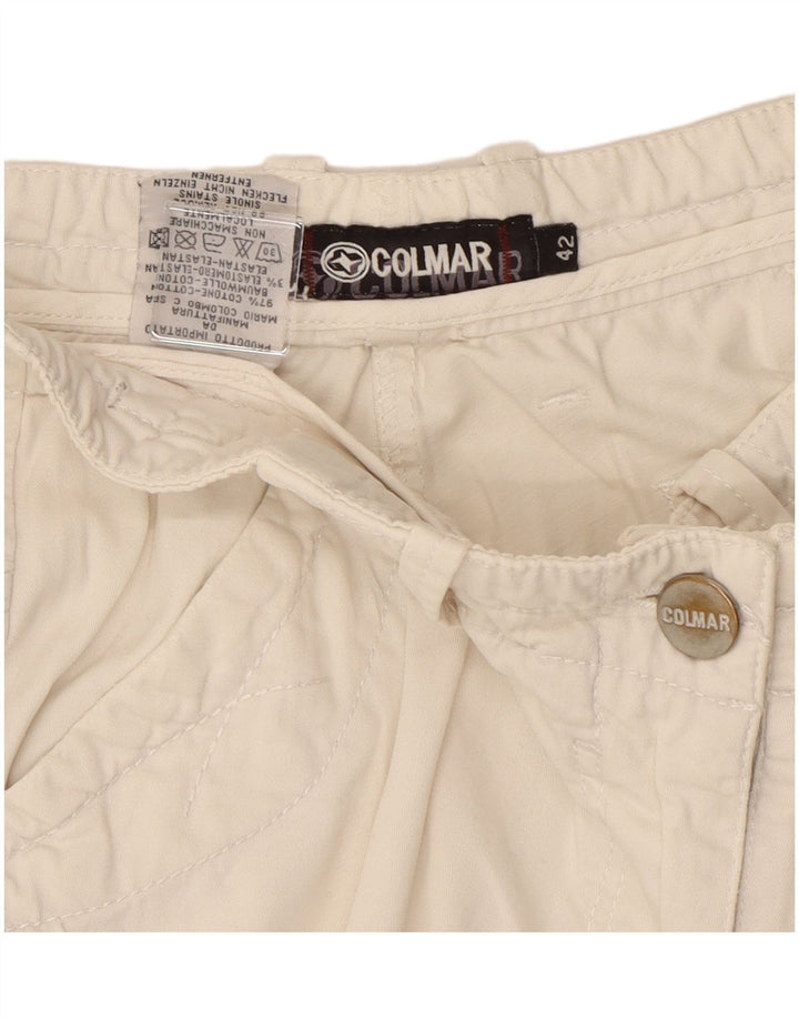 Pantaloncini chino da donna Colmar IT 42 medi W30 cotone bianco
