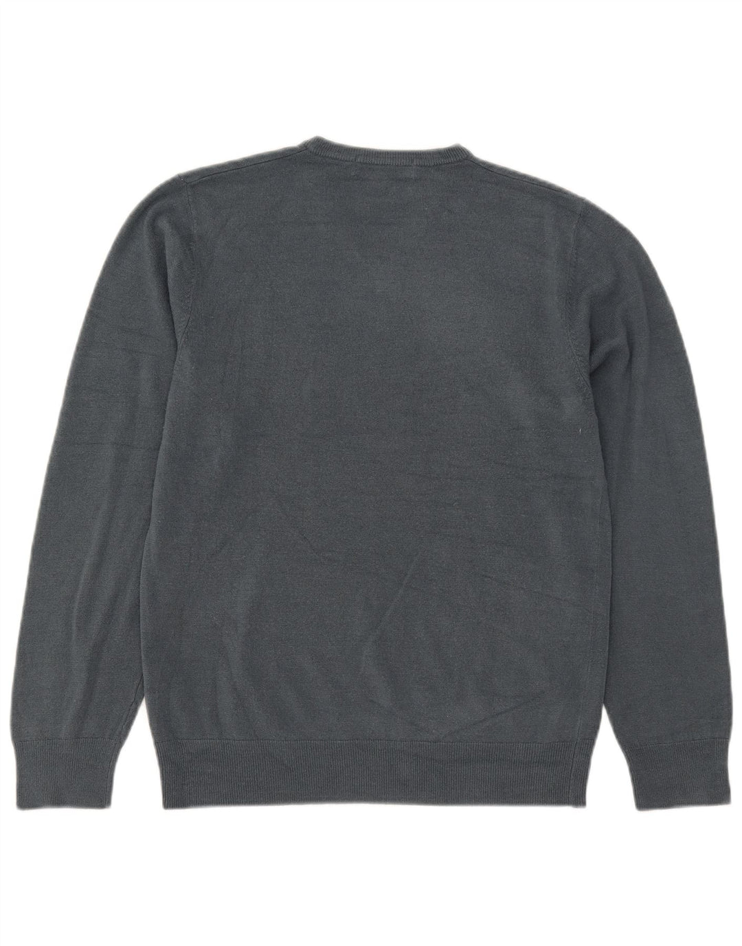 Maglione da uomo con scollo a V Marks & Spencer in acrilico grigio medio