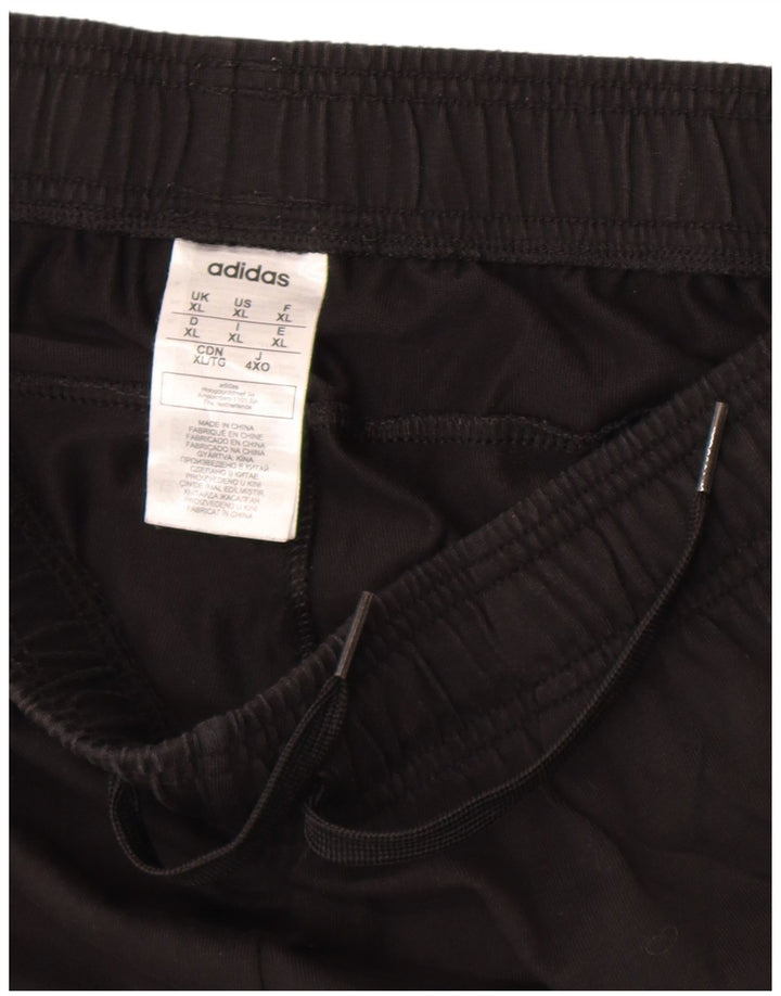 Pantaloni da tuta da uomo Adidas XL in cotone nero