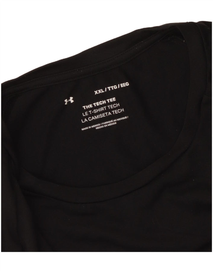Maglietta da uomo Under Armour Top 2XL Nera
