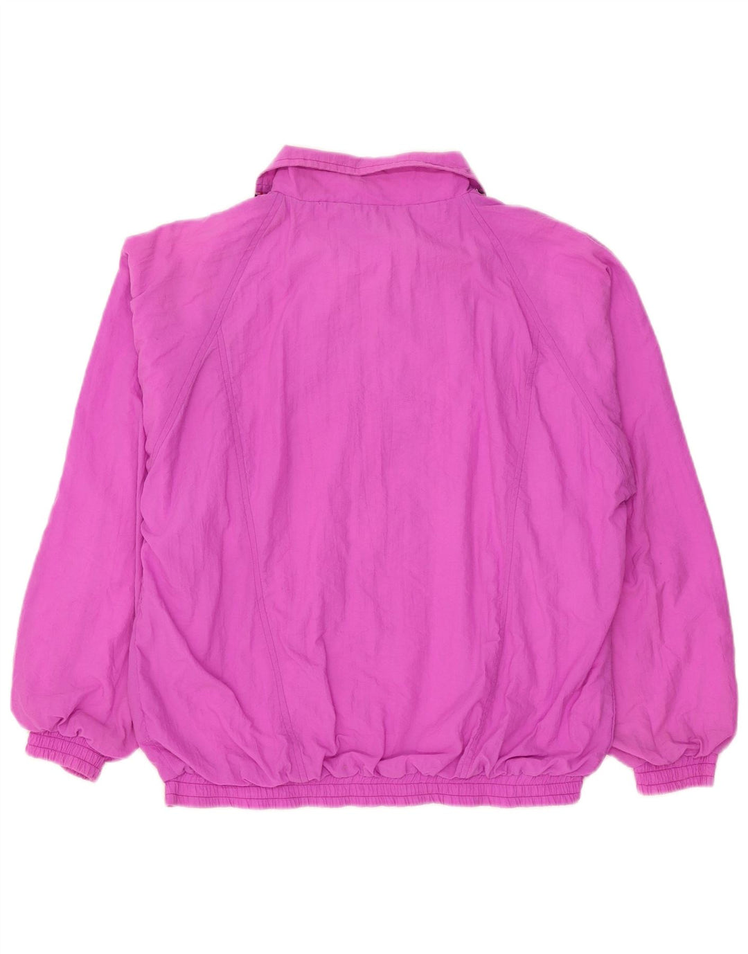 Giacca da tuta da uomo Orso Poeta in nylon geometrico rosa medio