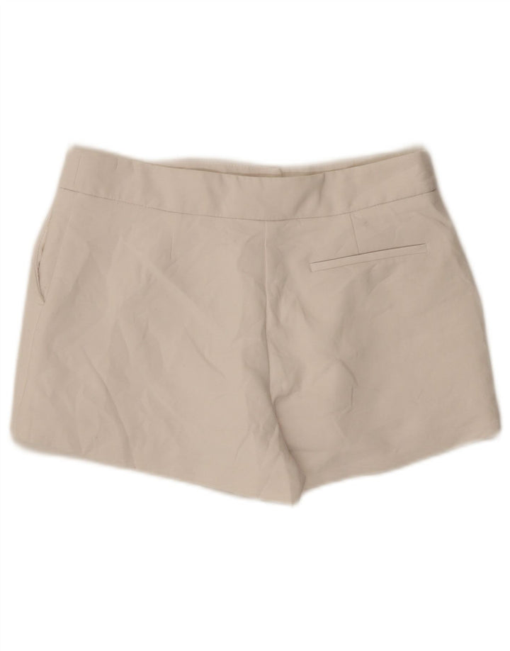 Gonna corta da donna Zara UK 6 XS W30 viscosa bianca