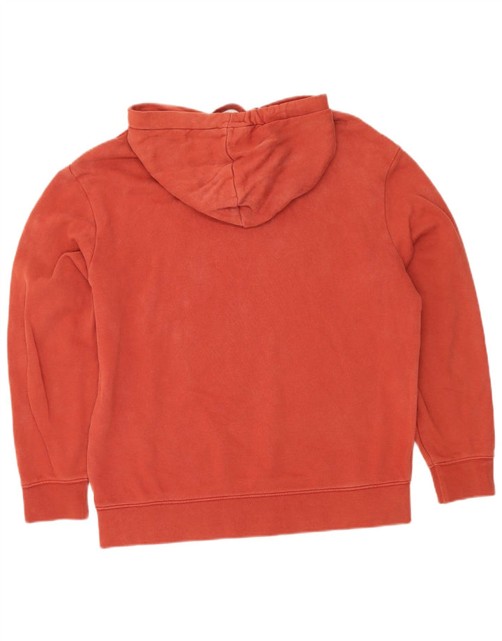 Maglione con cappuccio Lee da uomo vestibilità regolare in cotone rosso medio