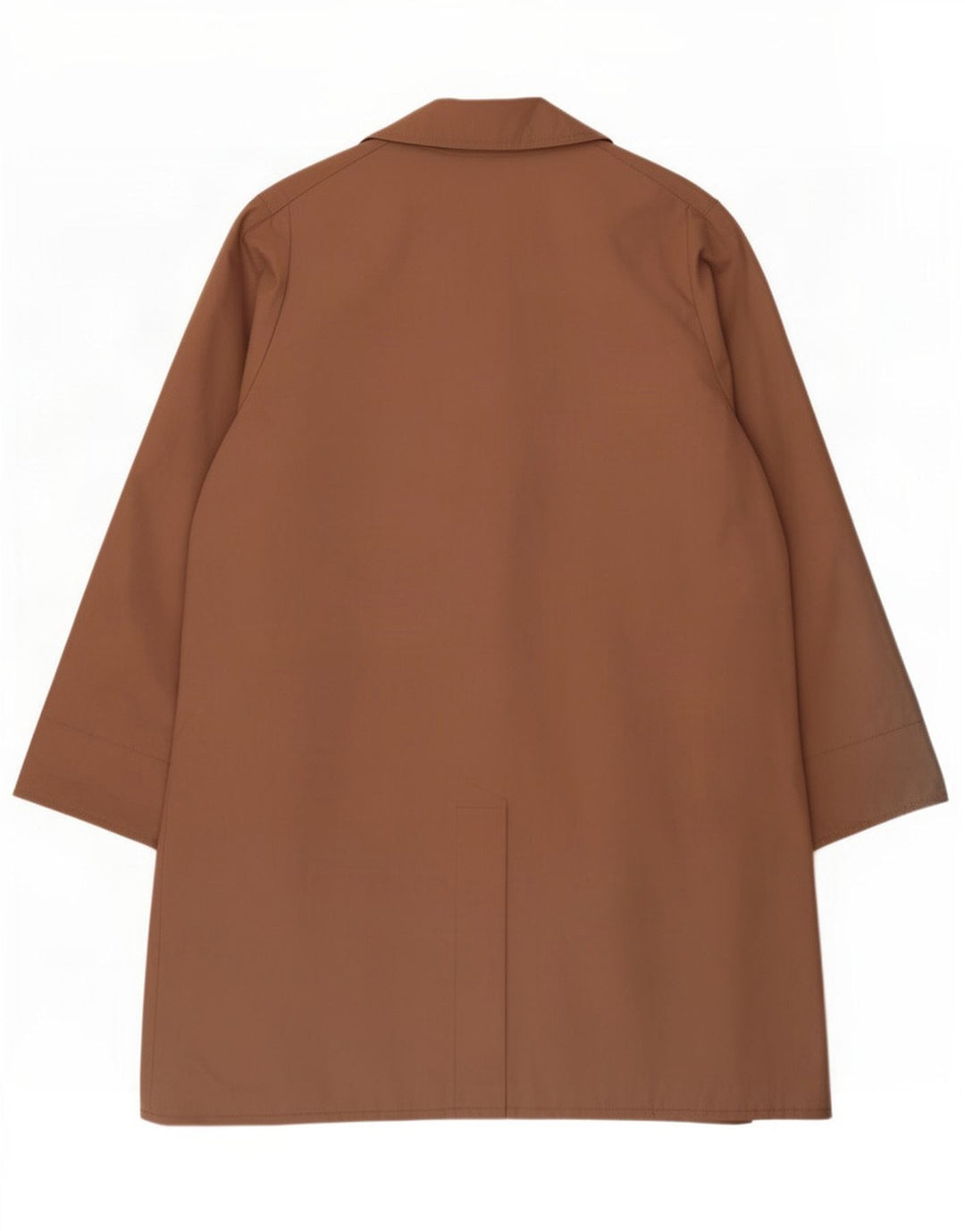 Cappotto da donna Claude Havrey UK 14 Large Marrone Colourblock Poliestere