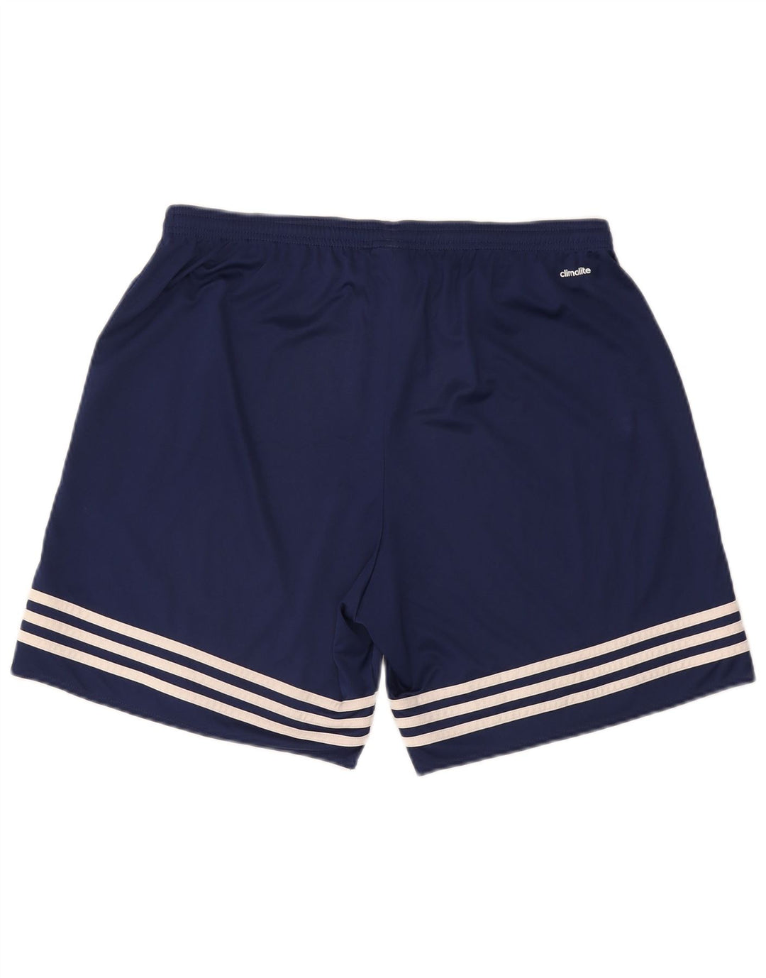Pantaloncini sportivi Adidas Climalite da uomo XL in poliestere blu navy