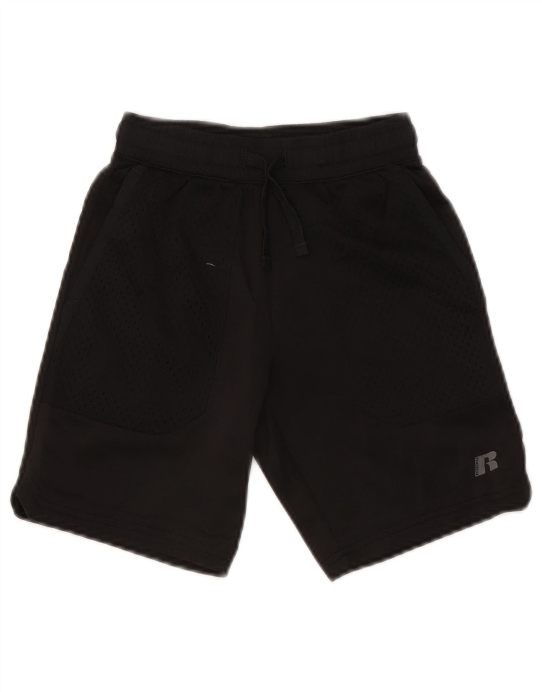 Pantaloncini sportivi da ragazzo Russell Athletic 6-7 anni piccoli neri