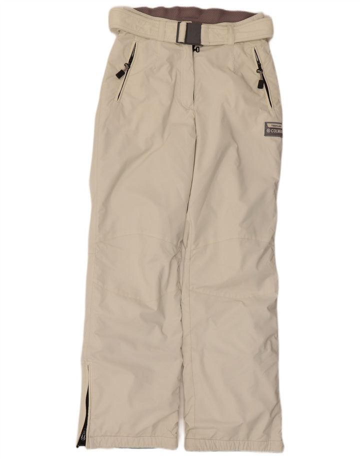 Pantaloni da sci da donna Colmar US 8 Beige medio in poliammide