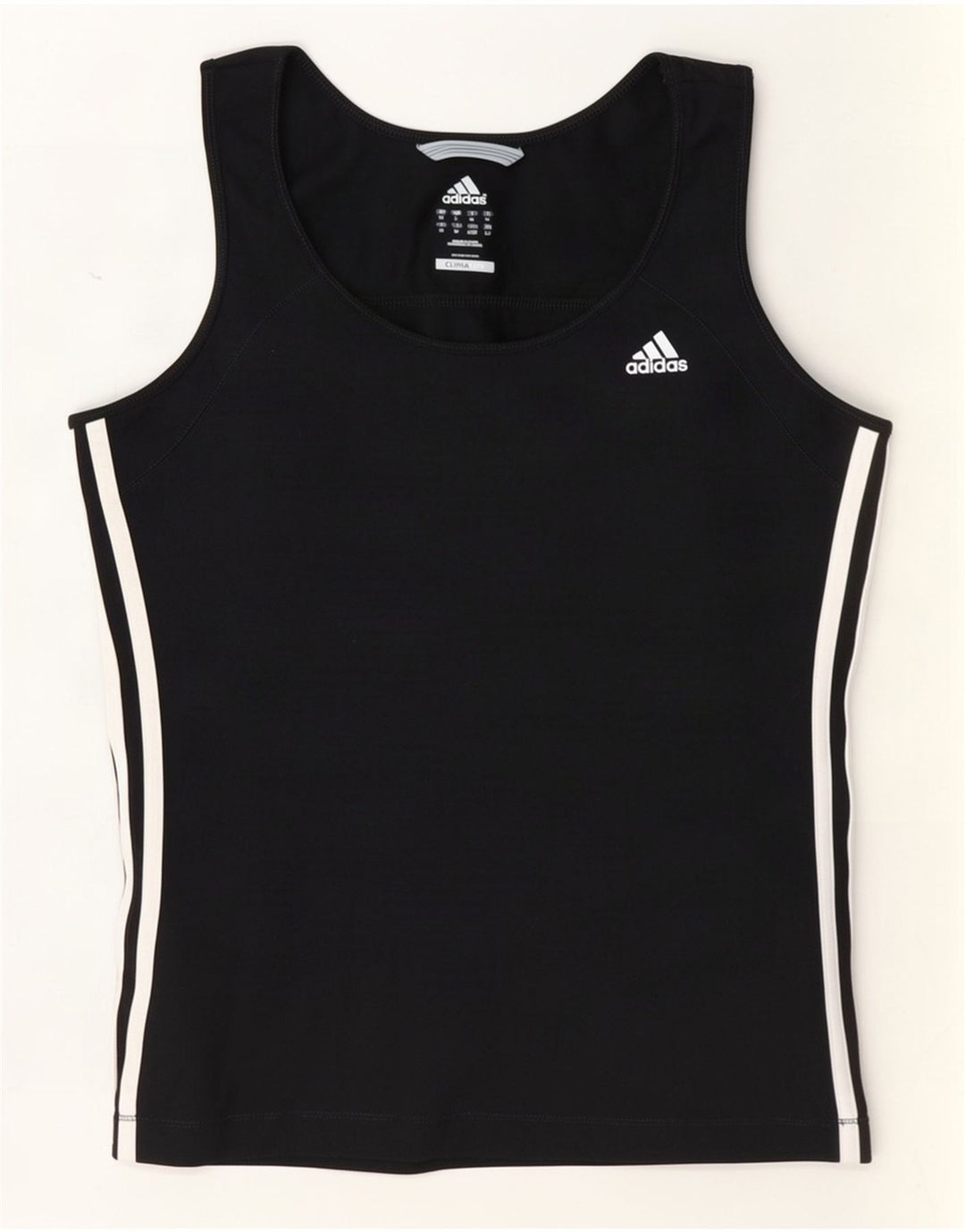 Canotta Adidas Climalite da donna UK 18 XL Nera