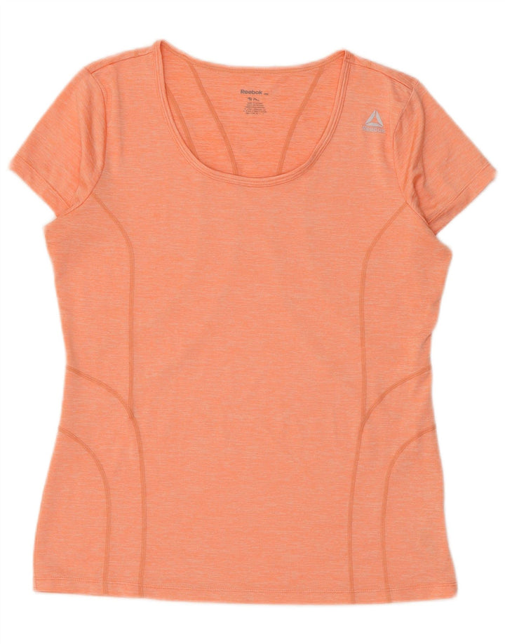 T-shirt Reebok da donna Top UK 14 poliestere arancione medio