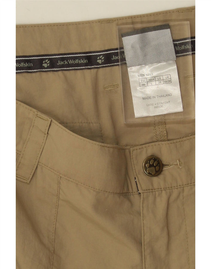 Pantaloni capri cargo dritti da uomo W34 L21